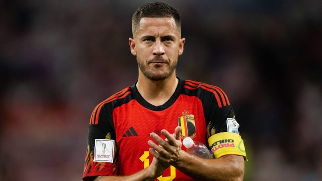  Eden Hazard läuft nicht mehr für Belgien auf