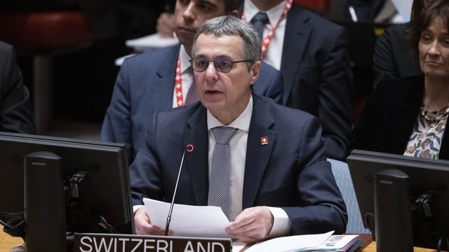  Cassis kritisiert russischen Angriffskrieg vor UNO-Sicherheitsrat