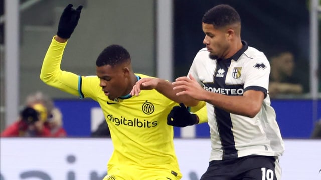  Inter Mailand schlägt Sohms Parma in extremis