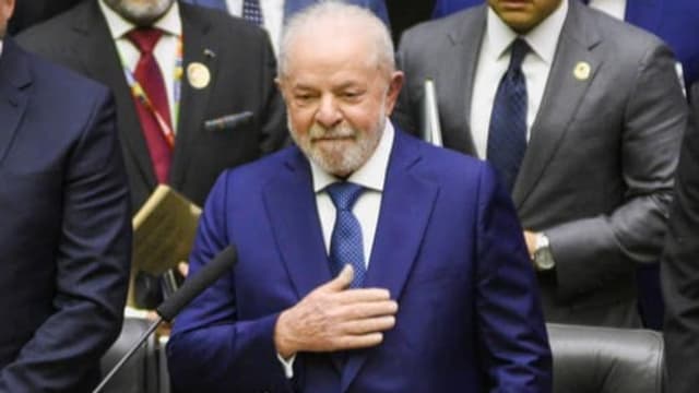  Lula wird zum dritten Mal ins Präsidentenamt eingeschworen