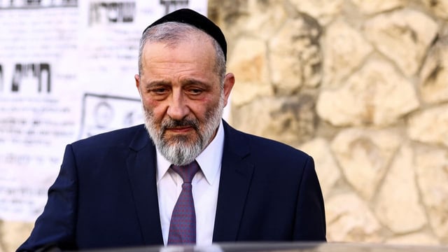  Israels Regierungschef Netanjahu entlässt wichtigen Minister Deri