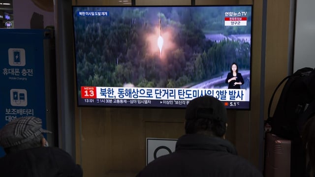  Nordkorea feuert weitere Kurzstreckenrakete ab