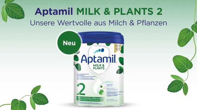  Das Beste aus zwei Welten: “Aptamil Milk & Plants Folgenahrung”