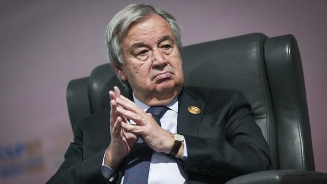  Guterres: «Ich sehe keine Chance für Friedensverhandlungen»