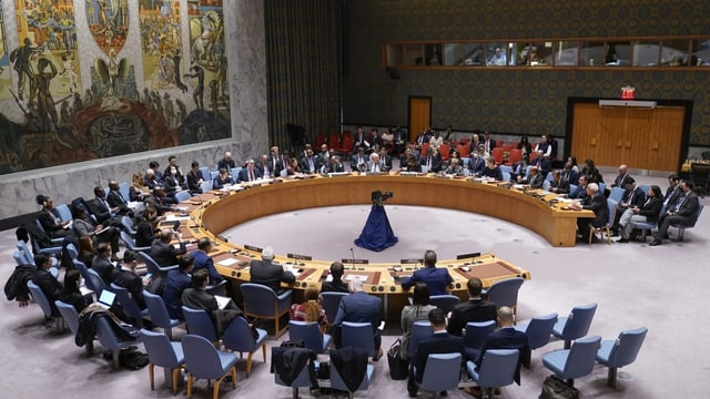  Die Schweiz macht sich im UNO-Sicherheitsrat bereits nützlich