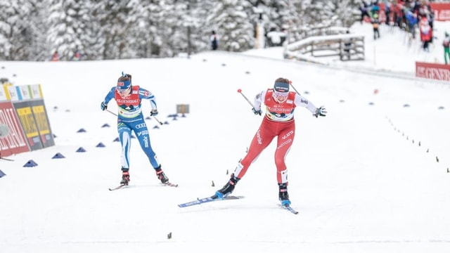  Teamsprints: Starke Fähndrich führt Schweizer Duo auf Rang 5