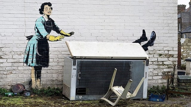  Trubel um die Tiefkühltruhe: Banksy versus Müllabfuhr