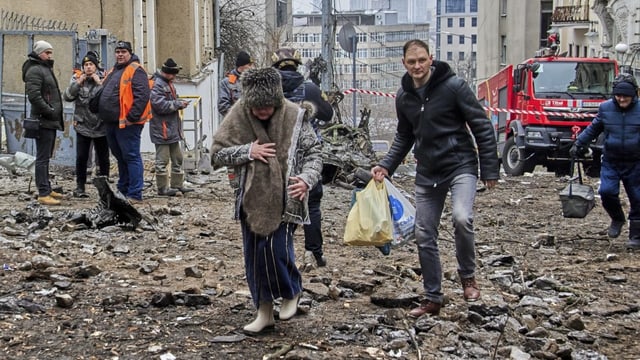  Fast acht Millionen Menschen sind aus der Ukraine geflohen
