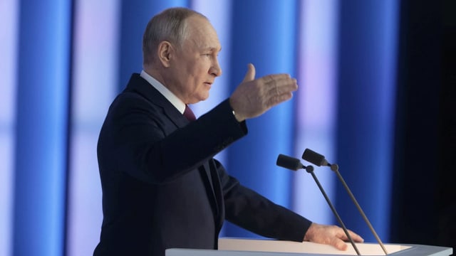  Moskau setzt Abrüstungsvertrag «New Start» aus