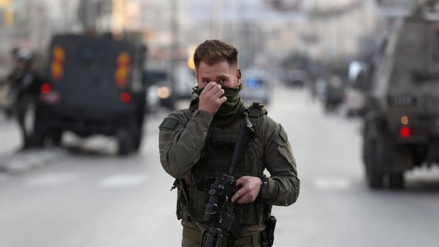  Unruhen im Westjordanland kurz nach Friedensgesprächen