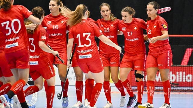  Schweizer Unihockey-Nati lanciert WM-Quali mit Kantersieg