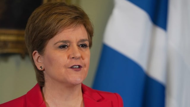  Regierungschefin Sturgeon gelang es nicht, Schottland zu einen