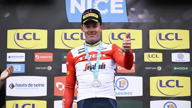  Pedersen gewinnt 2. Paris-Nizza-Etappe im Sprint