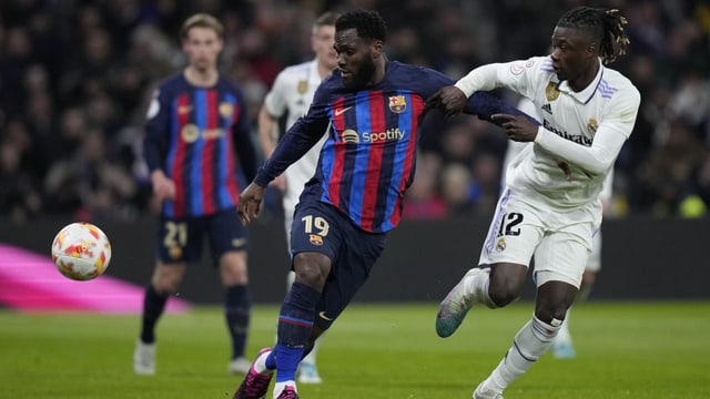  Kessie schiesst Barcelona zum späten Sieg über Real