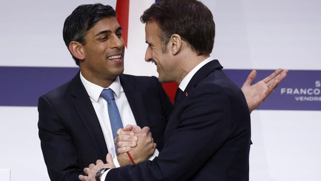  Sunak und Macron sagen der illegalen Migration den Kampf an