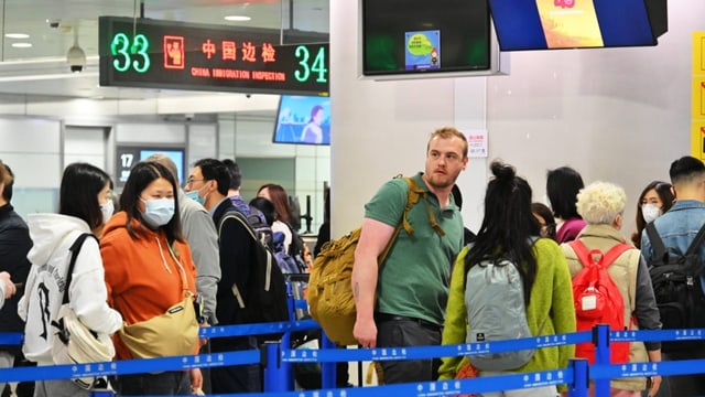  Deshalb dürfte der grosse Touristenansturm in China ausbleiben