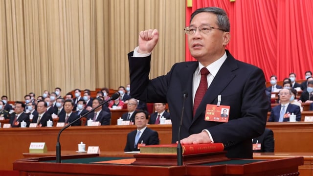  Viel Arbeit für den neuen Premier Li Qiang