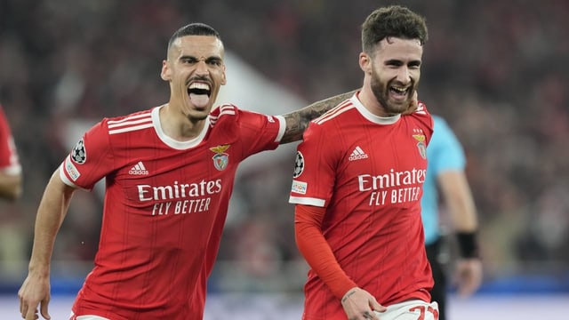  Benfica zieht mit 5:1-Gala in Viertelfinal ein