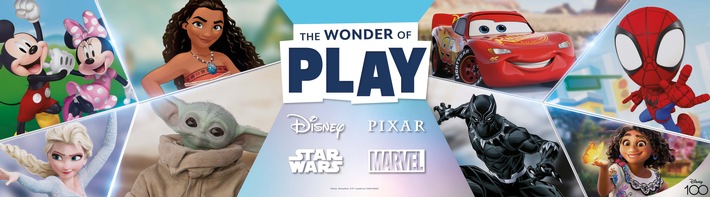  Zum 100. Jubiläum: Disney inspiriert mit “The Wonder of Play” zu gemeinsamem Spielen