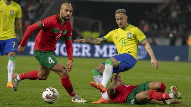  Sieg gegen Brasilien: Marokko überrascht weiter