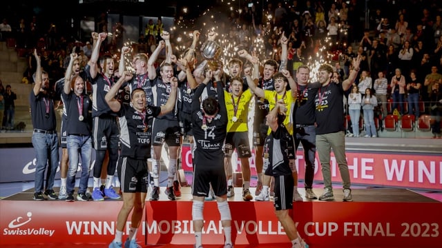  Chênois und Neuchâtel jubeln über Volleyball-Cupsieg