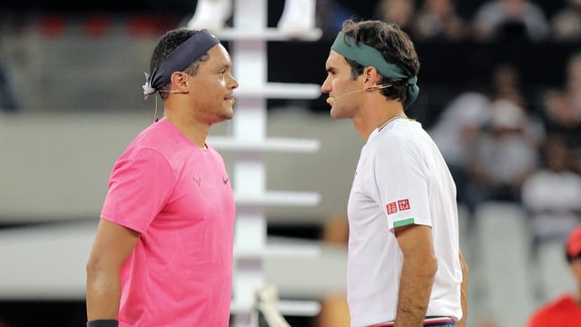  Roger Federer und Trevor Noah: Werbedoppel für die Schweiz