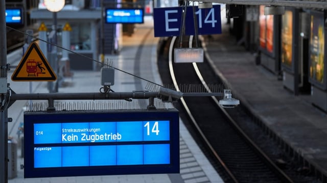  Keine Züge, kaum Flüge: Deutschland steht heute still