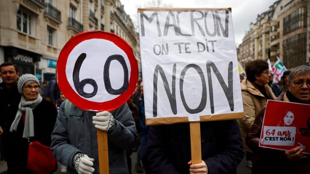  Streiks gegen Rentenreform legen Frankreich lahm