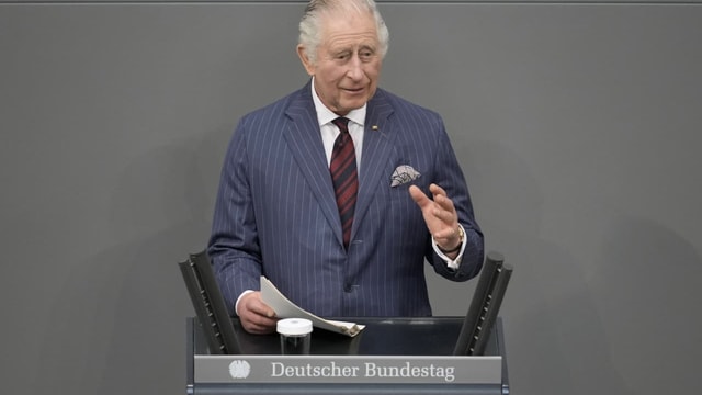  König Charles III. spricht als erster Monarch im Bundestag