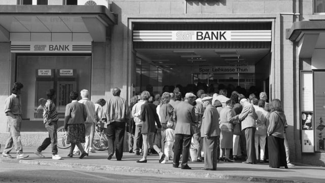  Wie es in der Geschichte zu Bank-Runs kam