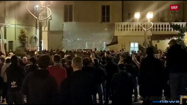  Sanremo statt Nizza: FCB-Fans feiern Europacup-Coup in Italien