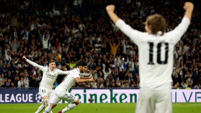  Abgezocktes Real Madrid stösst die Halbfinal-Tür auf