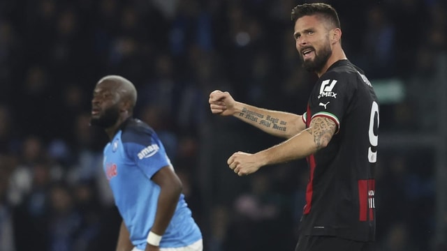  Osimhens Treffer kommt zu spät: Milan steht im Halbfinal