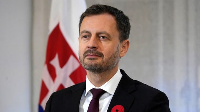  Slowakischer Ministerpräsident Heger kündigt Rücktritt an