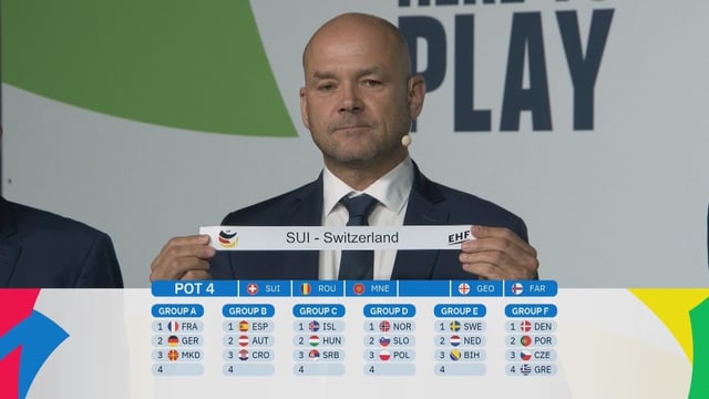  Handballer treffen auf Gastgeber Deutschland und Frankreich