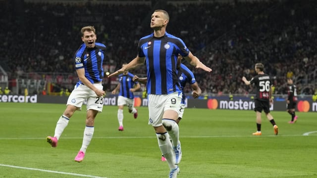  Inter reichen gegen schwaches Milan 30 starke Minuten