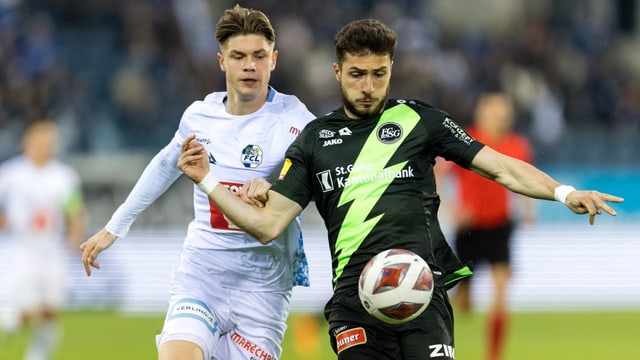  Trotz Unterzahl: Luzern holt gegen St. Gallen einen Punkt