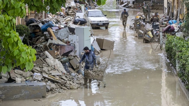  Nach Überschwemmungen: Sorge vor neuem Regen in Italien