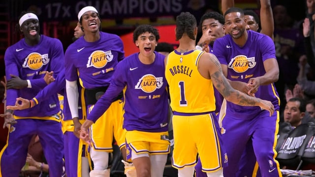  Titelverteidiger draussen: Lakers schalten Warriors aus