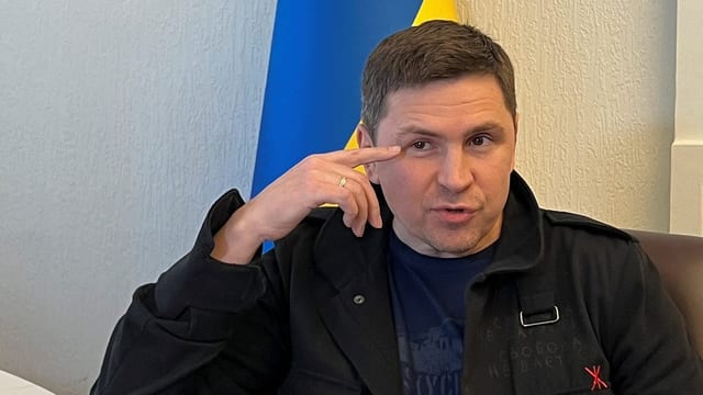  Mikhailo Podoljak: «Unser Angriff kann schon sehr bald erfolgen»