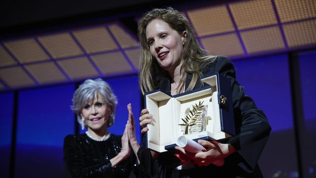  «Goldene Palme» von Cannes geht an Regisseurin Justine Triet