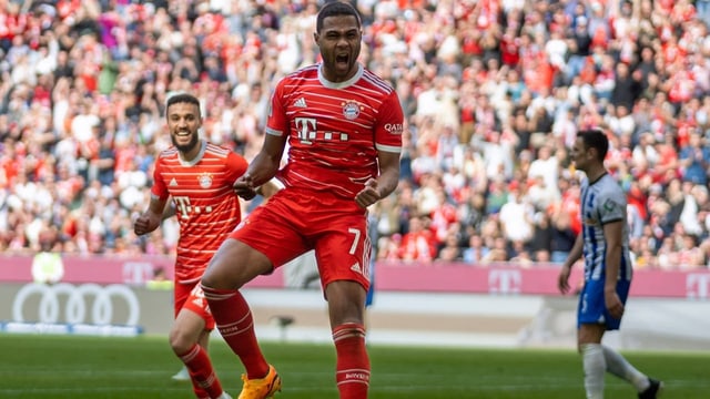  Bayern München nach mühsamem Sieg über Hertha wieder Leader