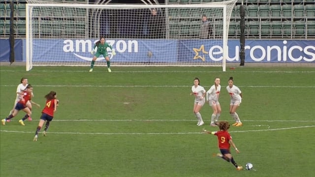 Schweizer U17-Frauen gegen Spanien mit erster EM-Niederlage