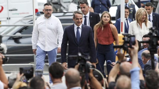 Griechenland: Absolute Mehrheit für Ministerpräsident Mitsotakis