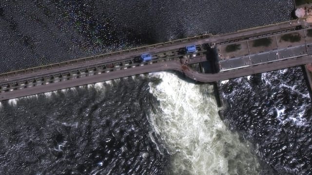  «Es ist wahrscheinlich, dass die Russen den Damm gesprengt haben»