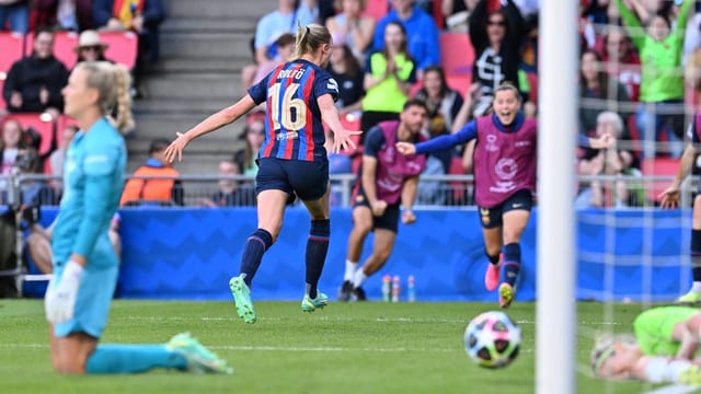  Barcelona-Frauen drehen 0:2 in 3:2 und gewinnen Champions League
