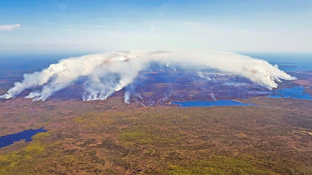  Waldbrände wüten im Osten Kanadas weiter