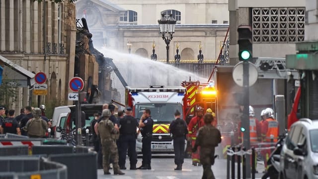  Mehrere Schwerverletzte bei Grossbrand in Paris