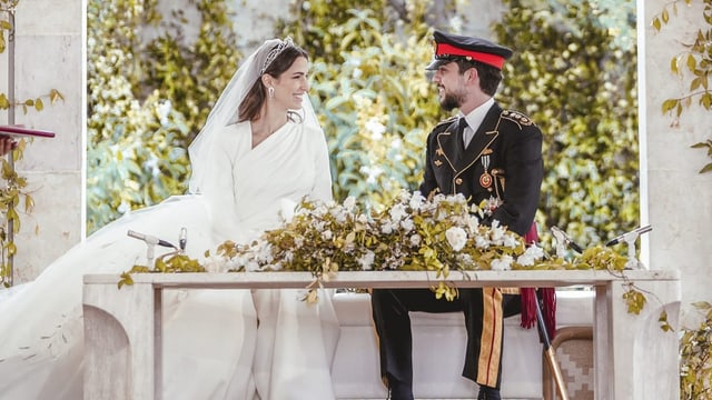  Jordaniens Königshaus feiert pompöse Hochzeit