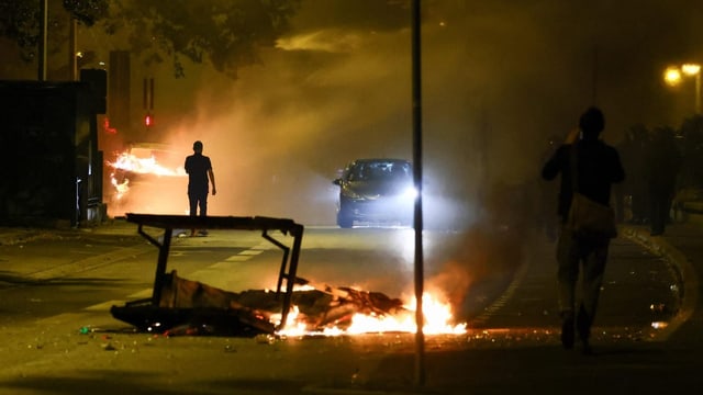 Ausschreitungen in Frankreich: 270 Festnahmen bis Mitternacht